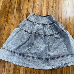 Ganni Denim Skirt